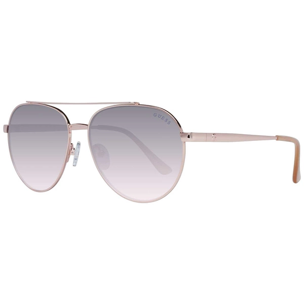 Okulary przeciwsłoneczne damskie Guess GF6139 28T 56 Złote