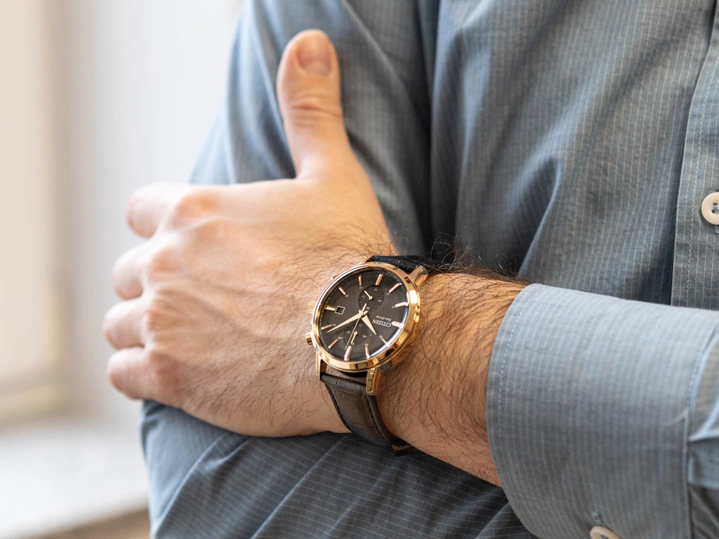 Zegarek męski Citizen CA7067-11H Eco-Drive Vintage Chrono