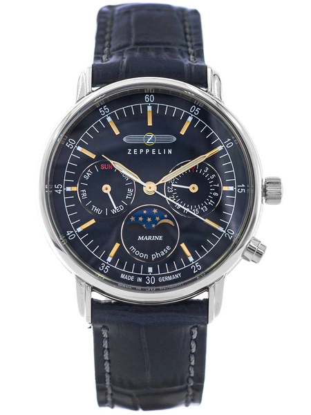 Zegarek damski ZEPPELIN LZ14 Marine Moonphase 8635-3