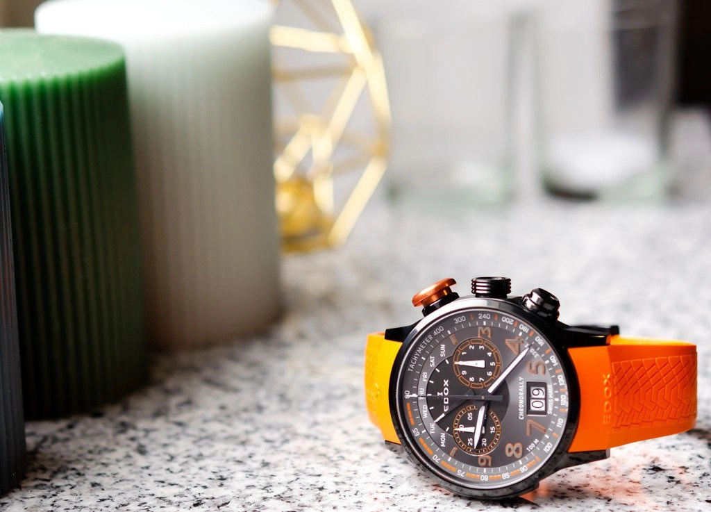 Zegarek męski EDOX Chronorally 38001 TINNO3 NO3