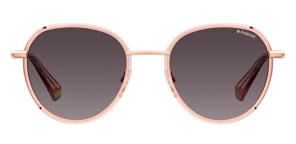 Okulary przeciwsłoneczne Unisex Polaroid PLD 6114/S EYR51JR Różowe złoto