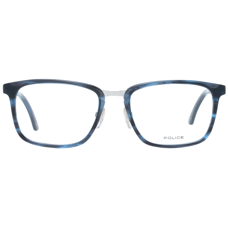 Okulary oprawki Męskie Police VPL684 9N4M 52 Niebieskie
