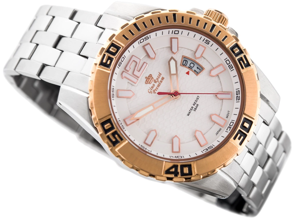Zegarek męski GINO ROSSI S0123 7SZ