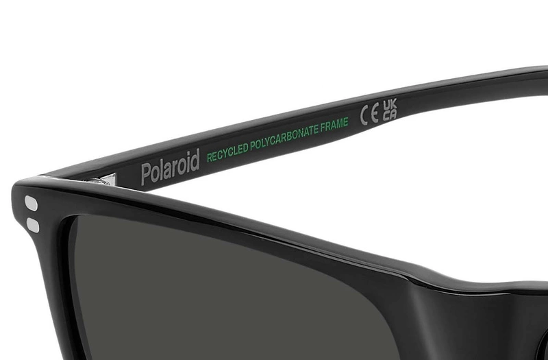 Okulary przeciwsłoneczne męskie Polaroid PLD 6232/S 80755M9 Czarne