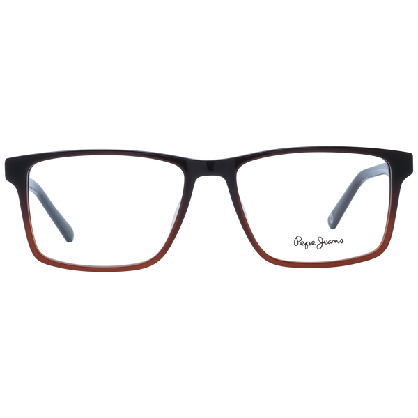 Okulary oprawki Męskie Pepe Jeans PJ3458 Brązowe