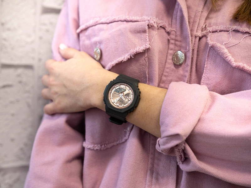 Zegarek damski CASIO G-SHOCK GMA-S2100MD-1AER Carbon Core Guard