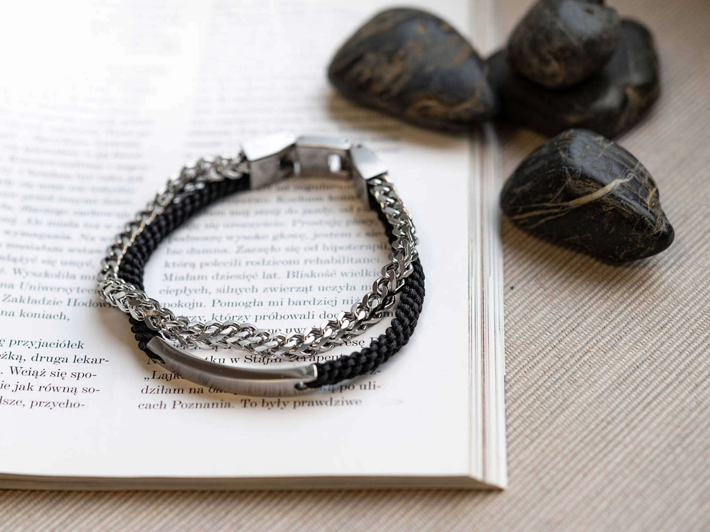 Bransoleta męska Fossil JF03325040