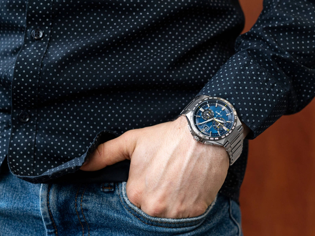 Zegarek męski Citizen AT8234-85L Super Titanium Eco-Drive