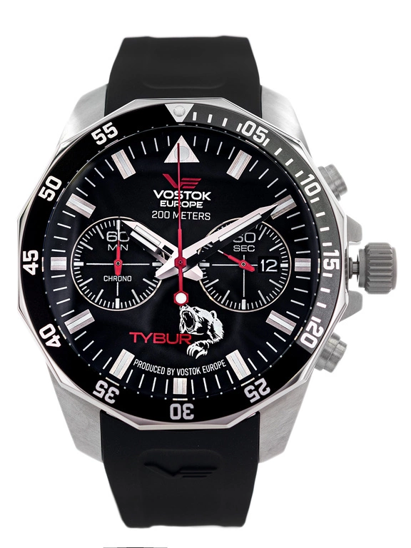Zegarek męski VOSTOK EUROPE Vostok N1 Rocket 6S21-225A436 Marcin Tybura "Tybur"