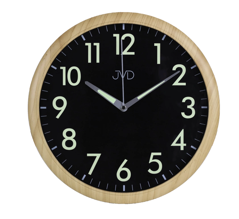 Zegar JVD HP301.2 NEOBRITE CICHY MECHANIZM