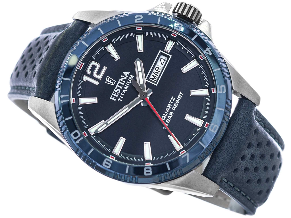 Zegarek męski FESTINA F20699/2 Titanium Date