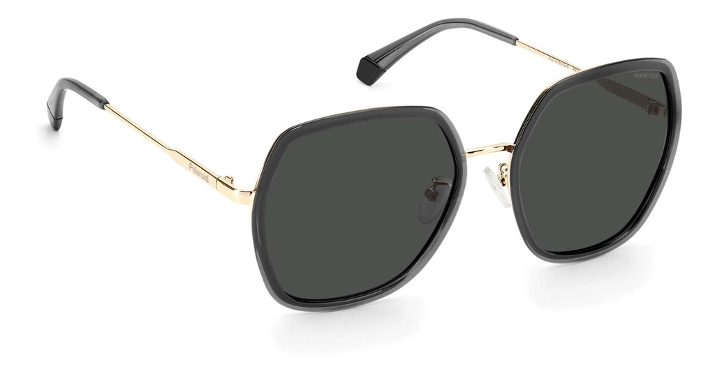 Okulary przeciwsłoneczne damskie Polaroid PLD 6153/G/S KB758M9 Szare