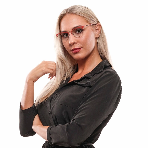 Okulary oprawki Damskie Web WE5304 028 54 Czerwone