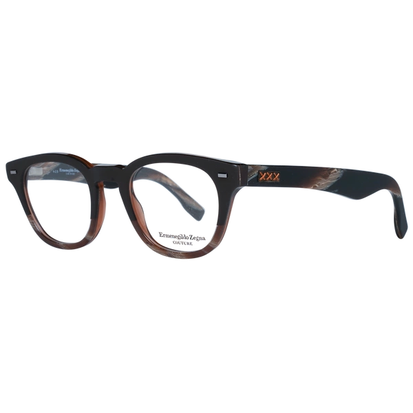 Okulary oprawki Męskie Zegna Couture ZC5011 48 050 Brązowe