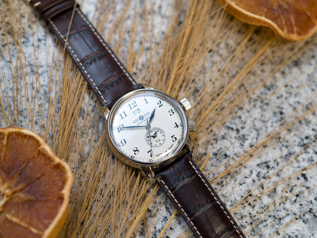 Zegarek męski ZEPPELIN L127 GRAF DUAL TIME 7644-5