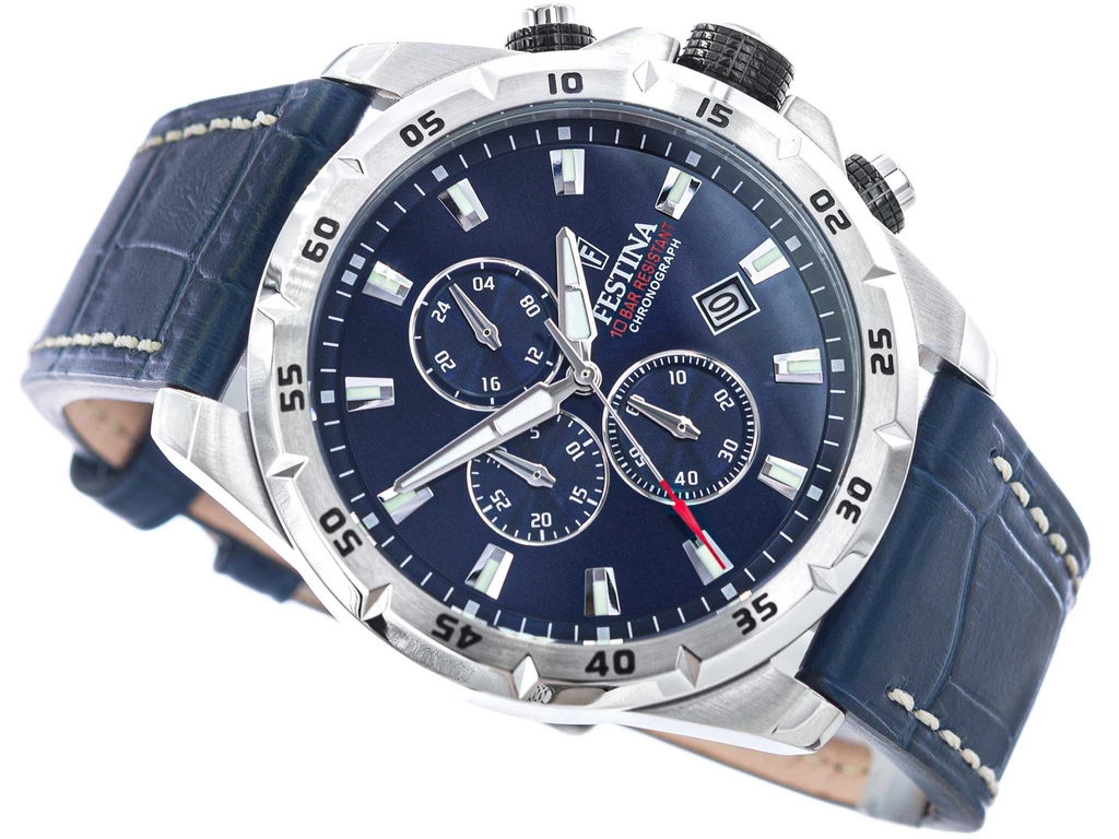 Zegarek męski FESTINA F20692/2 Timeless Chronograph