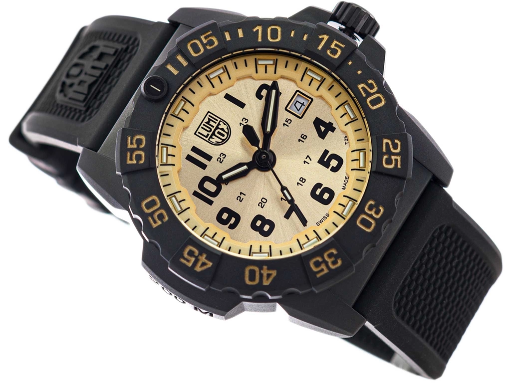 Zegarek męski Luminox XS.3505.GP.1 Navy Seal Gold