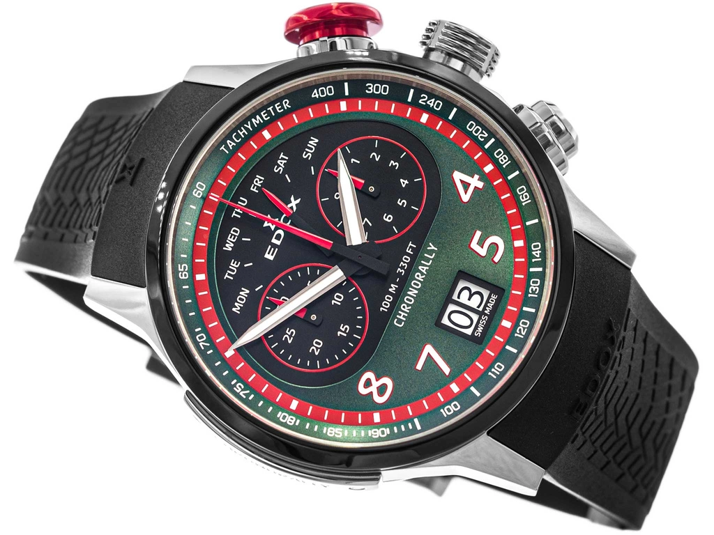 Zegarek męski EDOX 38001 TINNR VR Chronorally