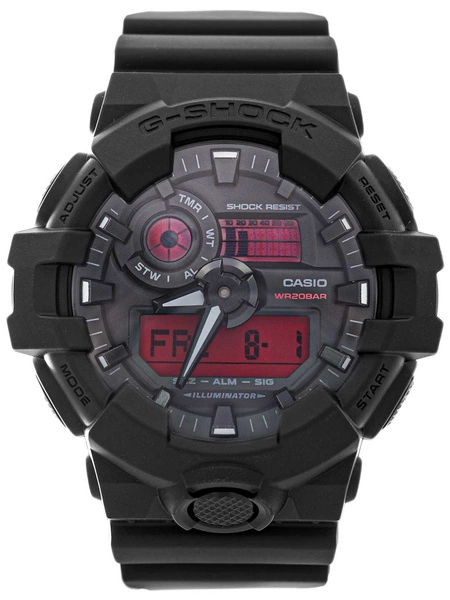 Zegarek męski CASIO G-SHOCK GA-700BBR-1AER