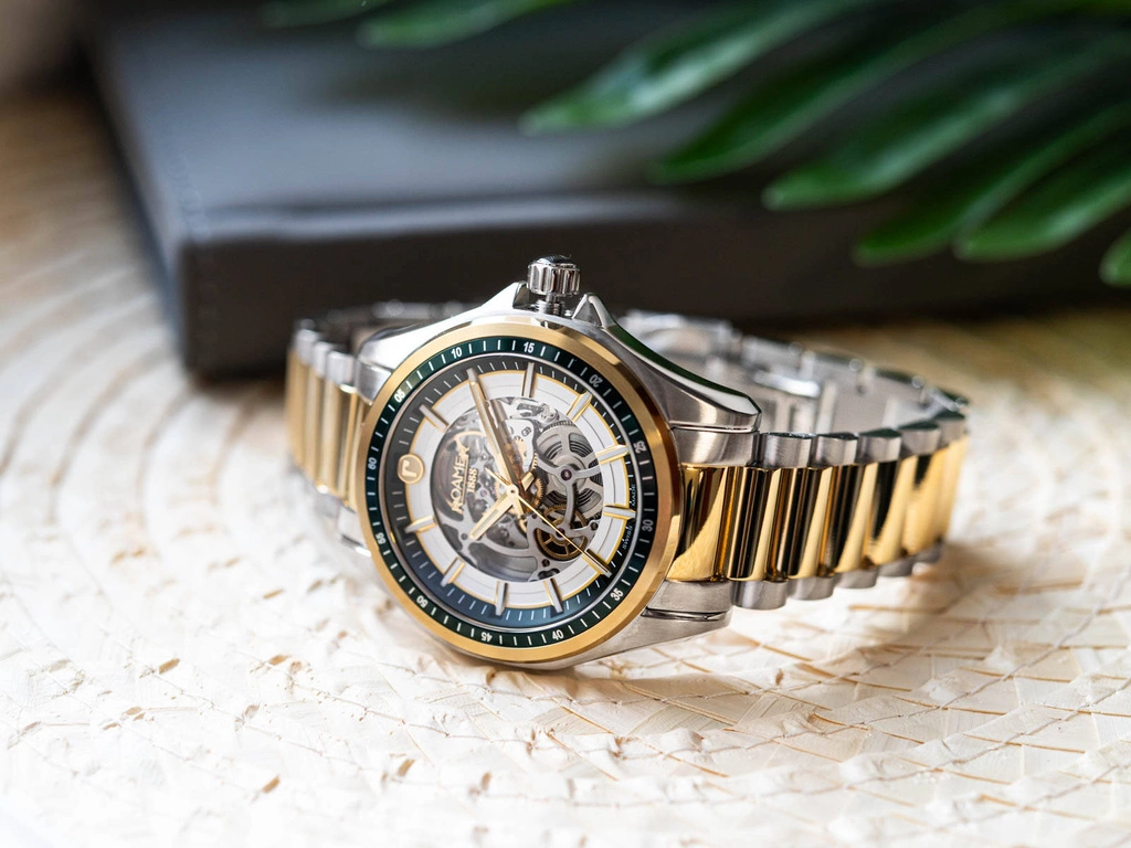 Zegarek męski ROAMER Rockshell Mark III Skeleton 220984 48 75 20