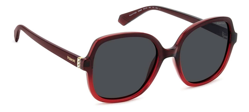 Okulary przeciwsłoneczne damskie Polaroid PLD 4177/S/X C9A55M9 Czerwone