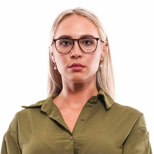 Okulary oprawki Sting VST066 09AJ 52 Brązowe