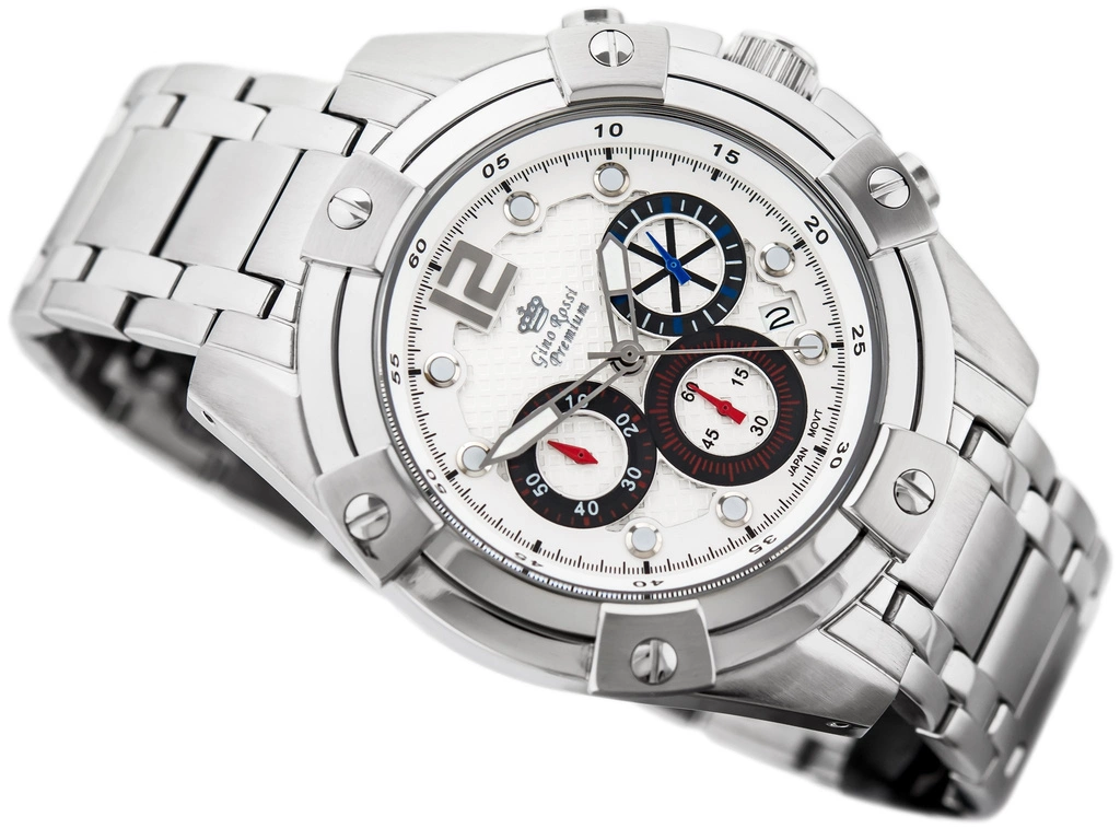 Zegarek męski GINO ROSSI S9724 7SS