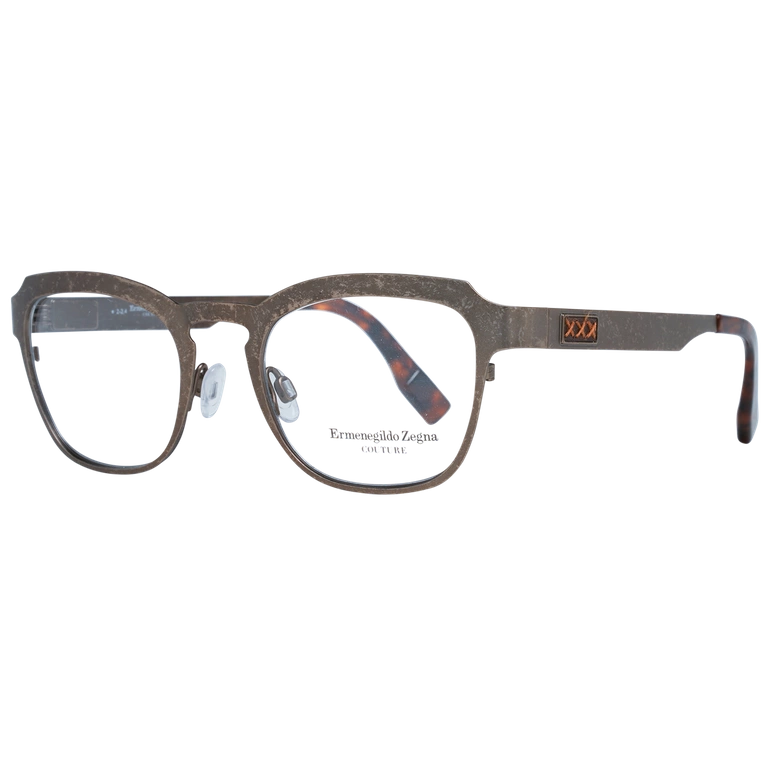 Okulary oprawki Męskie Zegna Couture ZC5004 49 034 Brązowe