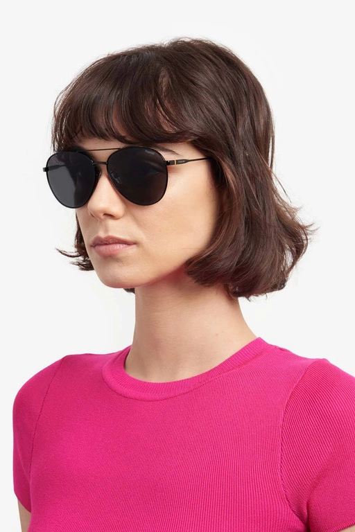 Okulary przeciwsłoneczne Unisex Polaroid PLD 4142/G/S/X 80760M9 Czarne