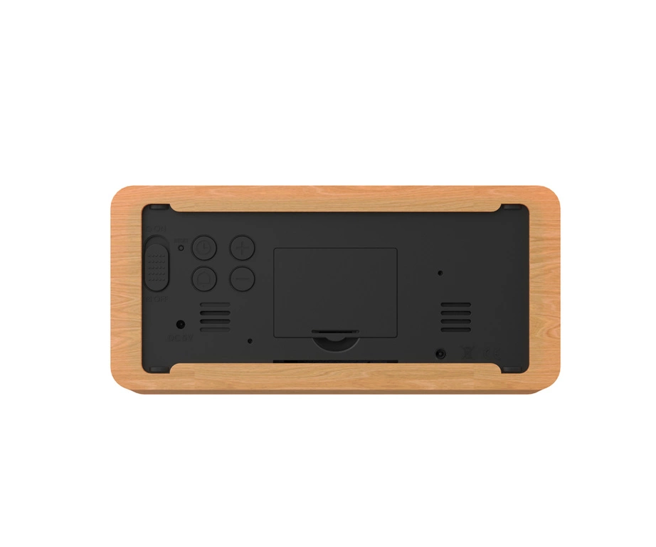 Budzik JVD SB3210.1 TERMOMETR PODŚWIETLENIE ZASILACZ