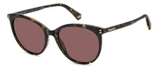 Okulary przeciwsłoneczne damskie Polaroid PLD 6231/S 08655KL Brązowe