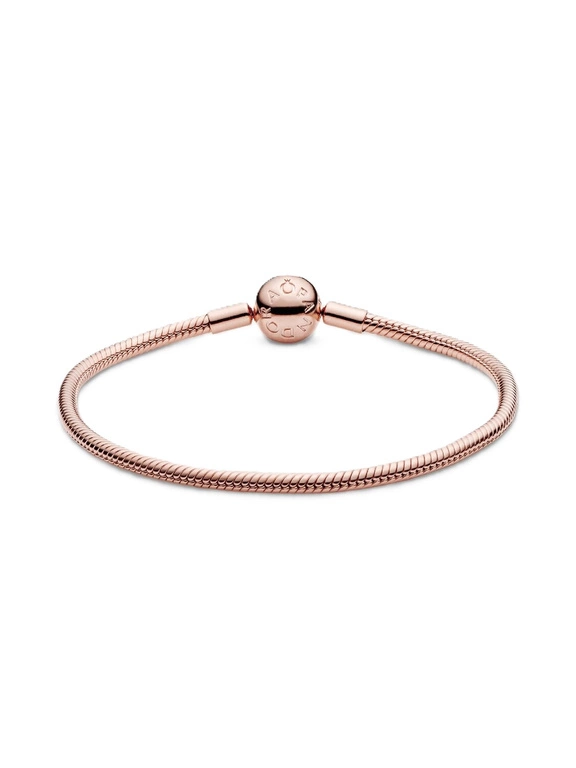 Bransoletka damska Pandora 580728-19 o splocie wężykowym
