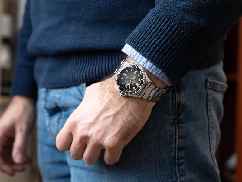 Zegarek męski ORIENT RA-AA0810N19B Mako III Kamasu Automatic