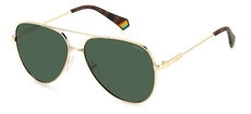 Okulary przeciwsłoneczne Unisex Polaroid PLD 6187/S J5G60UC Złote