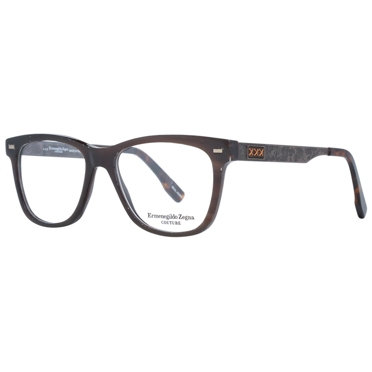 Okulary oprawki Męskie Zegna Couture  Brązowe