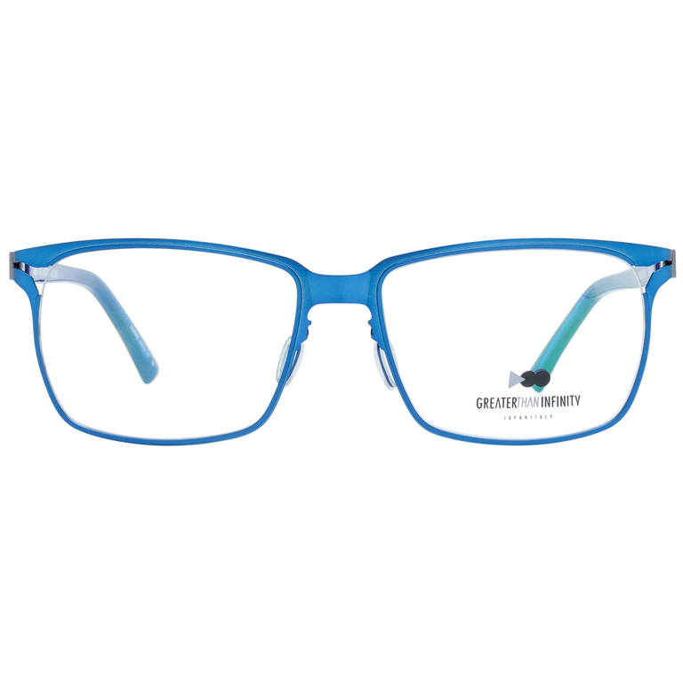 Okulary oprawki Męskie Greater Than Infinity GT029 V03 55 Niebieskie