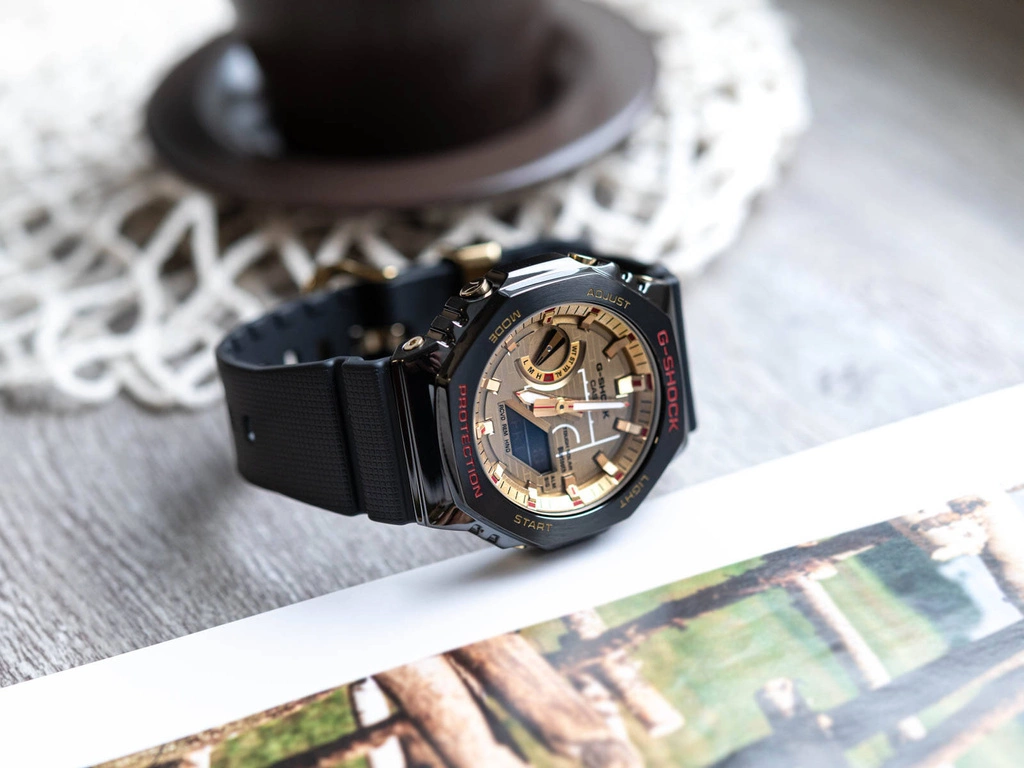 Zegarek męski CASIO G-SHOCK GBM-2100RH-1AER Rui Hachimura