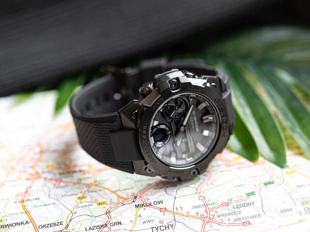 Zegarek męski CASIO G-SHOCK GST-B400BB-1AER G-Steel