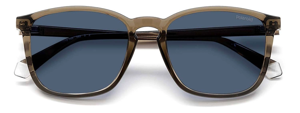 Okulary przeciwsłoneczne męskie Polaroid PLD 4139/S 9Q54C3 Brązowe