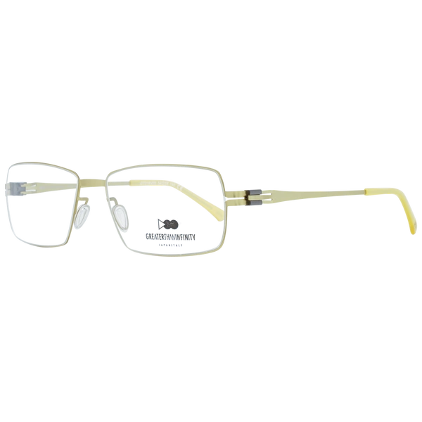 Okulary oprawki Męskie Greater Than Infinity GT016 V05 54 Żółte