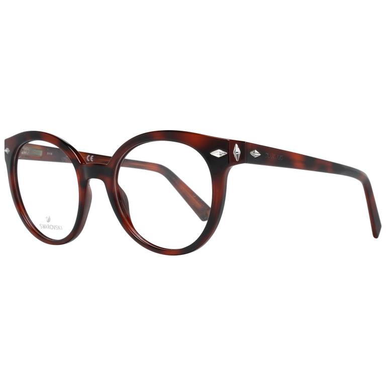 Okulary oprawki damskie Swarovski SK5272 052 50 Brązowe