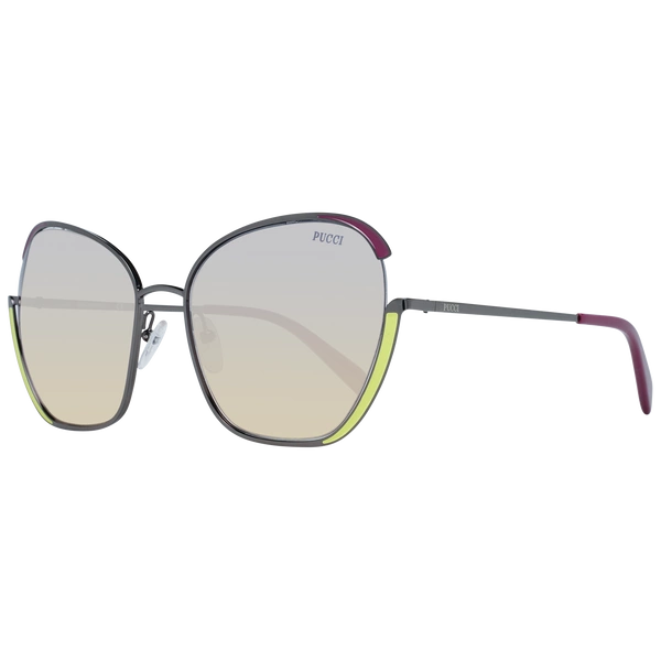 Okulary przeciwsłoneczne Damskie Emilio Pucci EP0131 08F 58 Brązowe