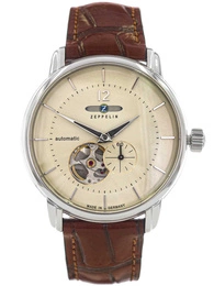 Zegarek męski ZEPPELIN 8166-1 LZ120 Bodensee Open Heart Automatic