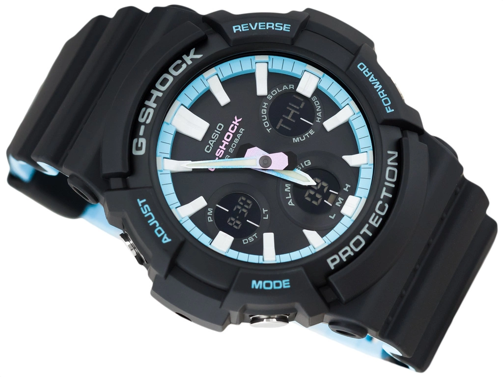 Zegarek męski CASIO G-SHOCK GAS-100PC-1AER