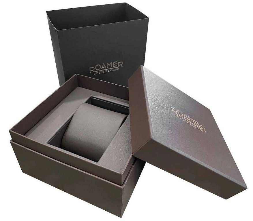 Zegarek męski ROAMER 508833 49 15 05 Superior 3H Gents