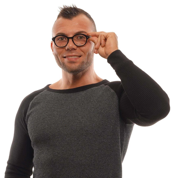 Okulary oprawki Męskie Zegna Couture ZC5018 48 063 Czarne