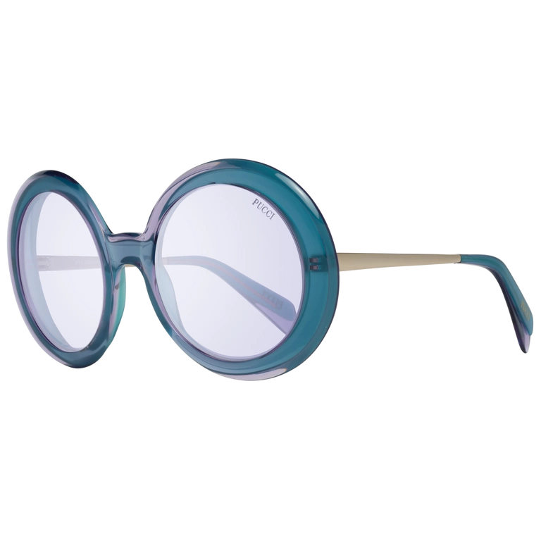 Okulary przeciwsłoneczne Damskie Emilio Pucci EP0110 80Y 57 Niebieskie