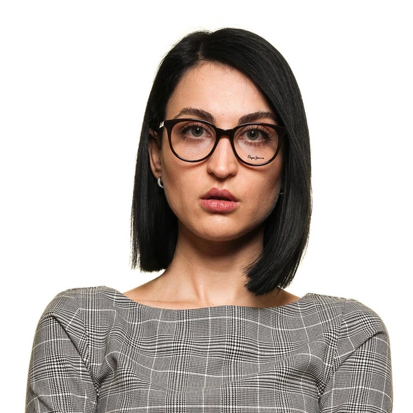 Okulary oprawki damskie Pepe Jeans PJ3288 C2 48 Brązowe