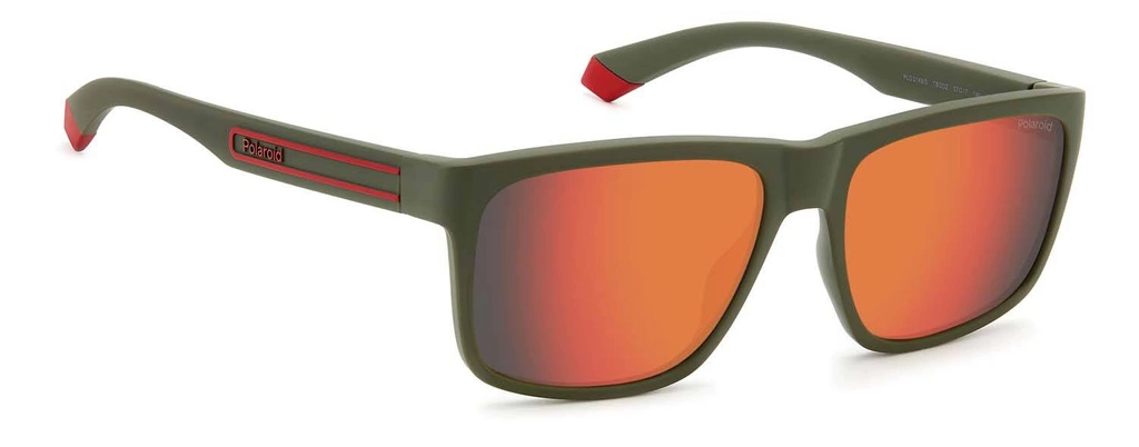 Okulary przeciwsłoneczne męskie Polaroid PLD 2149/S TBO57OZ Zielone