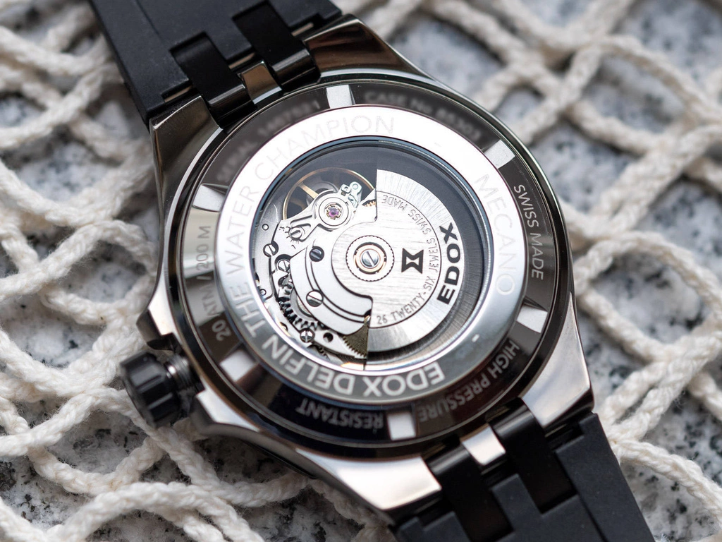 Zegarek męski EDOX 85303 357GN NGN Delfin Mecano